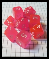 Dice : Dice - Dice Sets - Fluorescent Pink